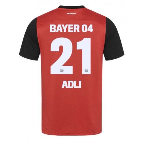 Fotbalové Dres Bayer Leverkusen Amine Adli #21 Domácí 2024-25 Krátký Rukáv